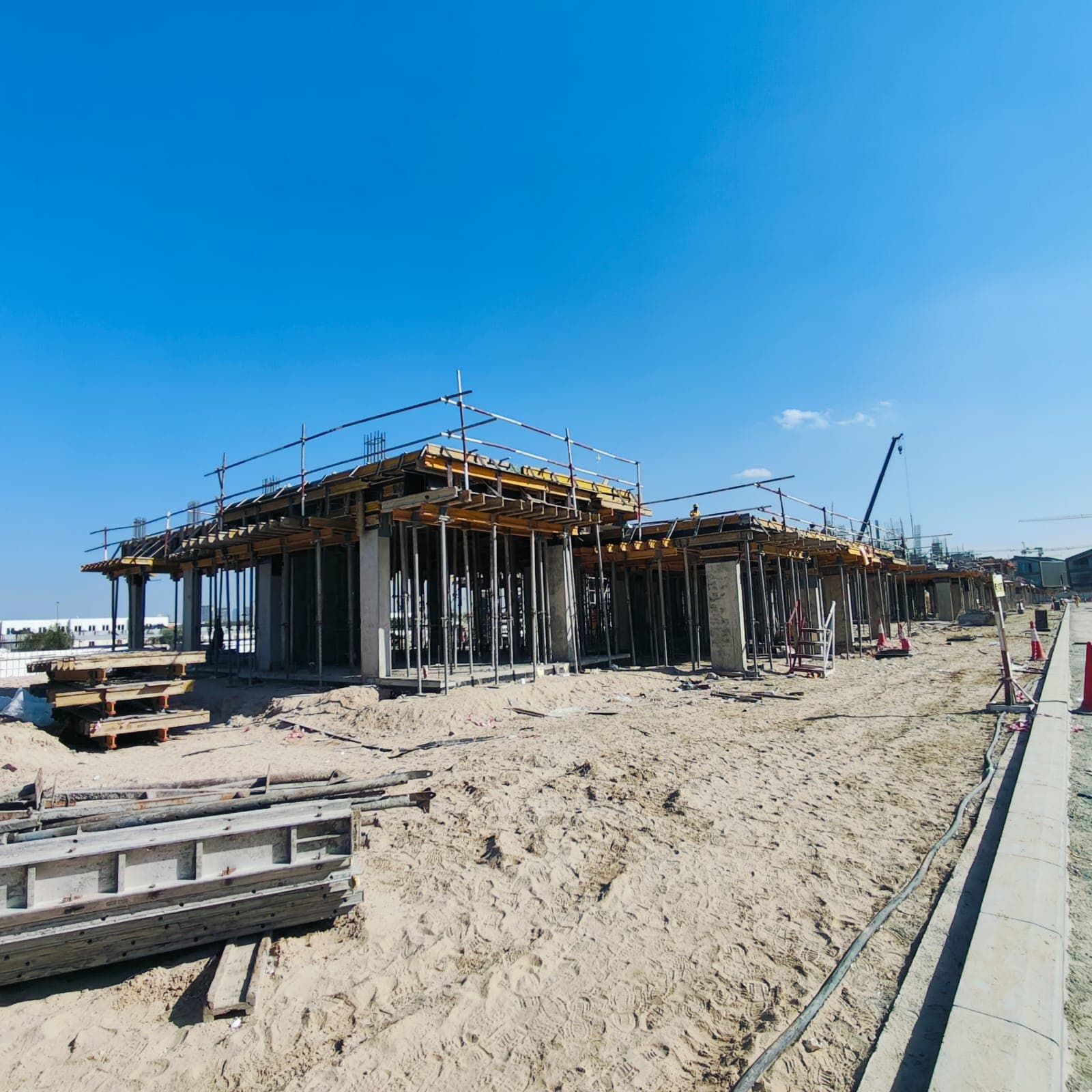 Nad Al Sheba Gardens Phase 4 construction site, Land Department inspection photo 10, 7 January 2026