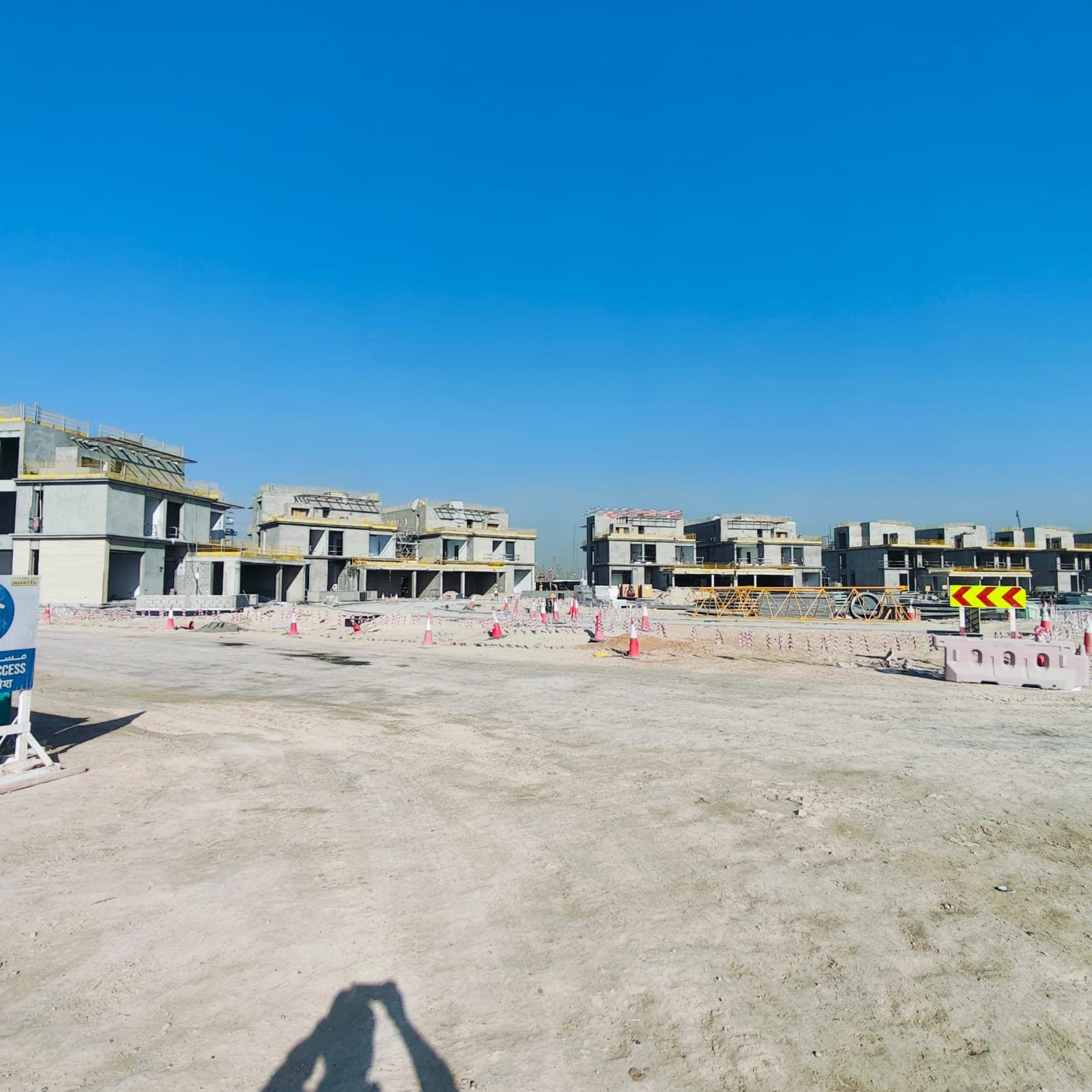 Nad Al Sheba Gardens Phase 4 construction site, Land Department inspection photo 7, 7 January 2026