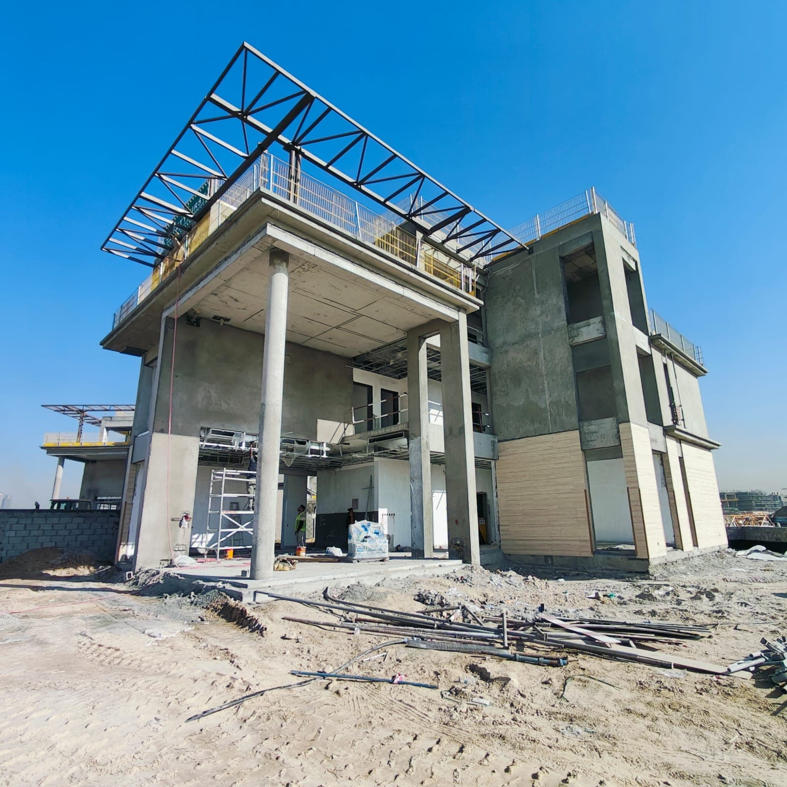 Nad Al Sheba Gardens Phase 4 construction site, Land Department inspection photo 17, 7 January 2026