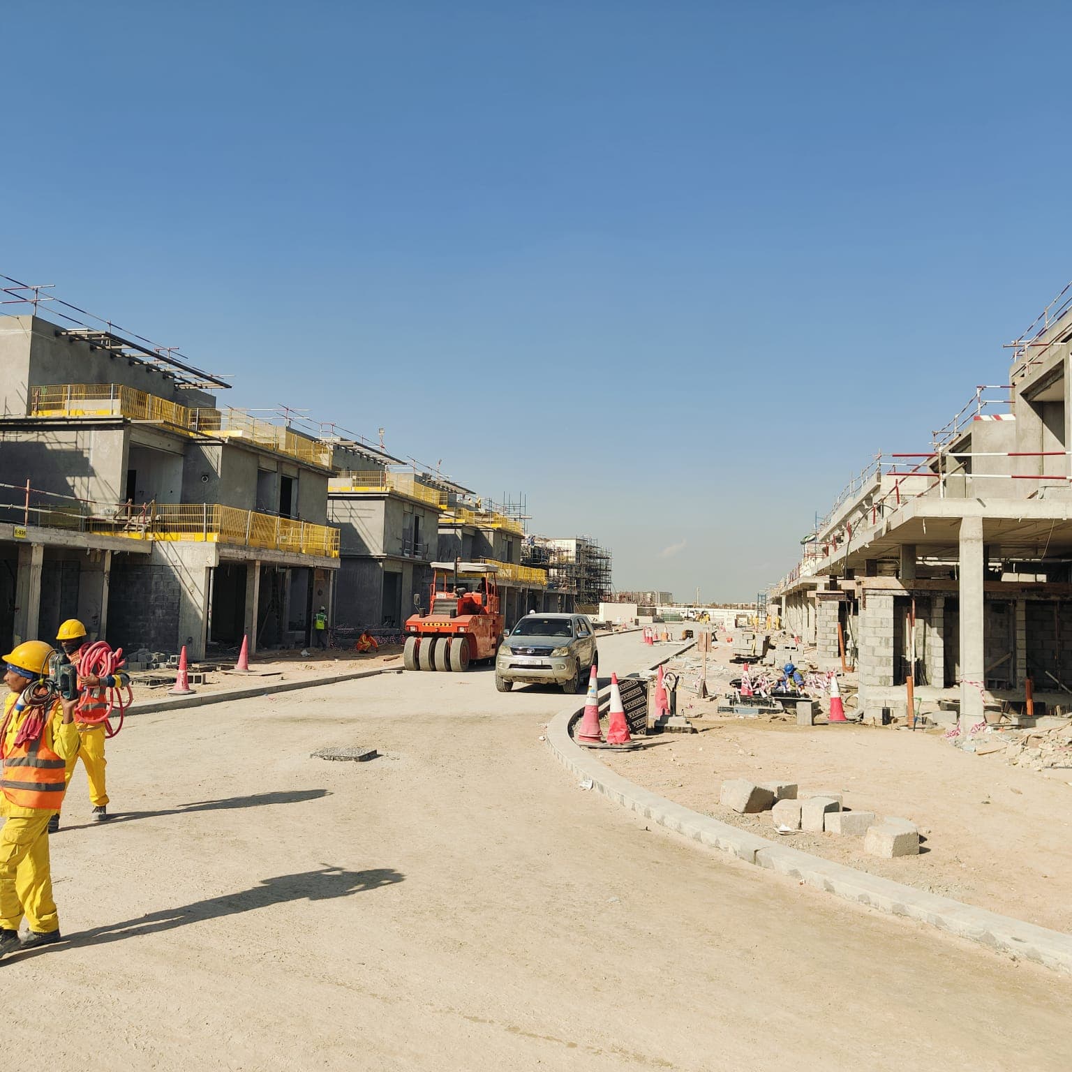 Nad Al Sheba Gardens Phase 4 construction site, Land Department inspection photo 11, 7 January 2026