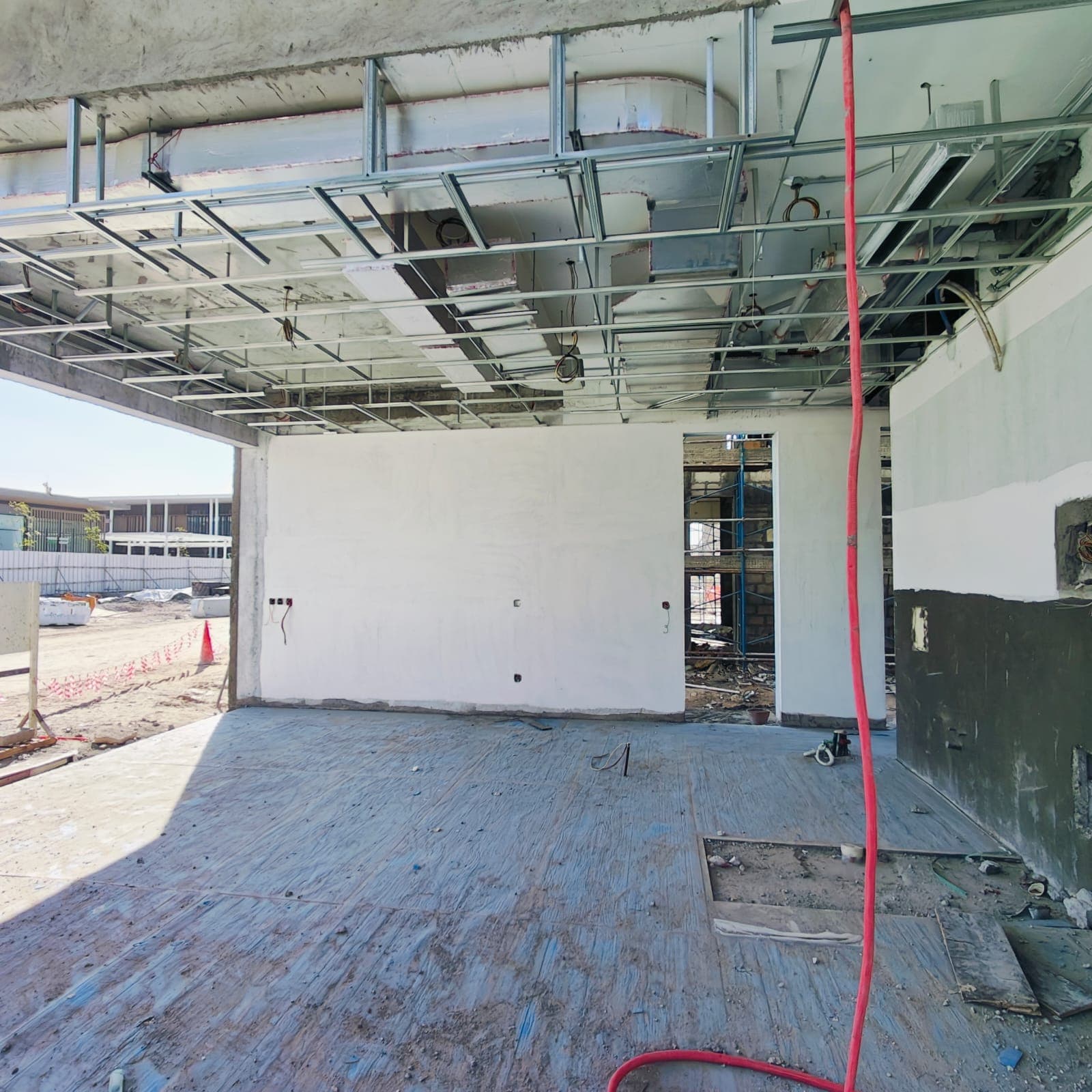 Nad Al Sheba Gardens Phase 4 construction site, Land Department inspection photo 12, 7 January 2026