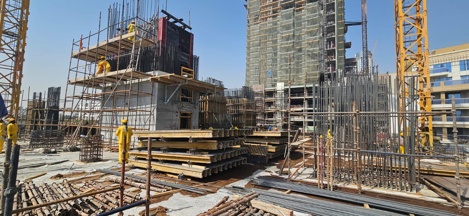 Sonate Residences By Condor construction site, Land Department inspection photo 1, 19 June 2025