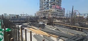 Edgewater Residences construction site, Land Department inspection photo 2, 15 July 2025