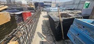 Edgewater Residences construction site, Land Department inspection photo 1, 15 July 2025