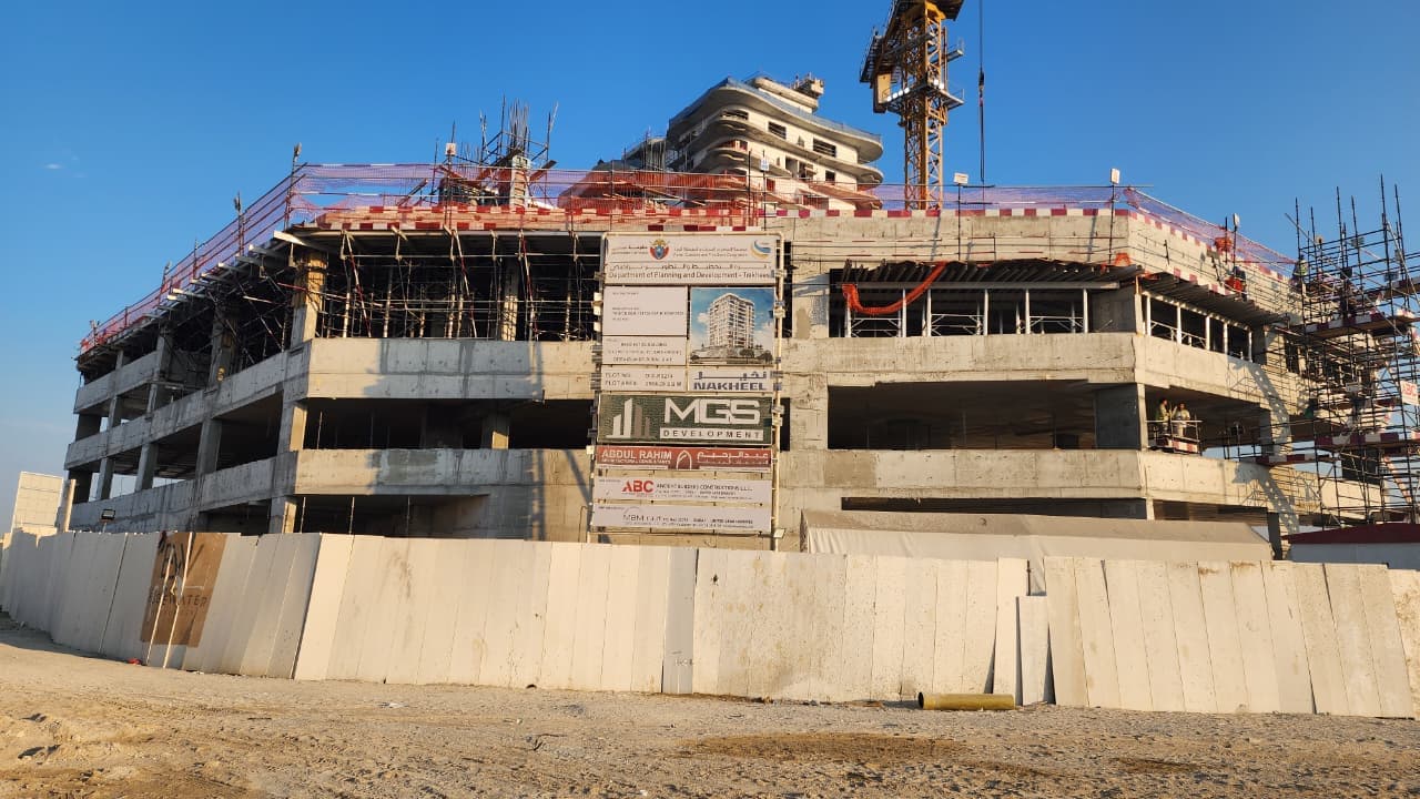 Edgewater Residences construction site, Land Department inspection photo 1, 27 November 2025
