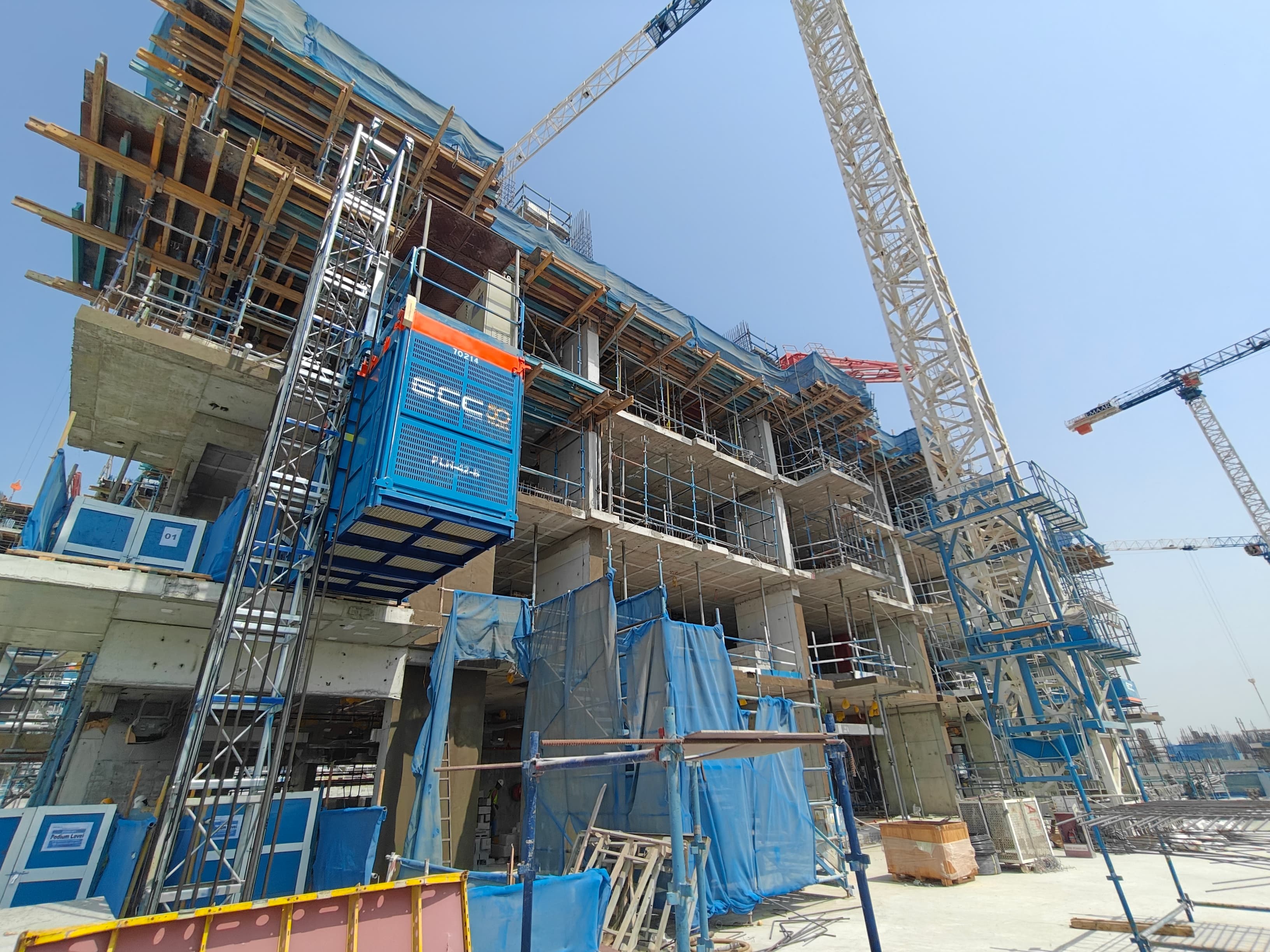 Oria construction site, Land Department inspection photo 5, 25 July 2025