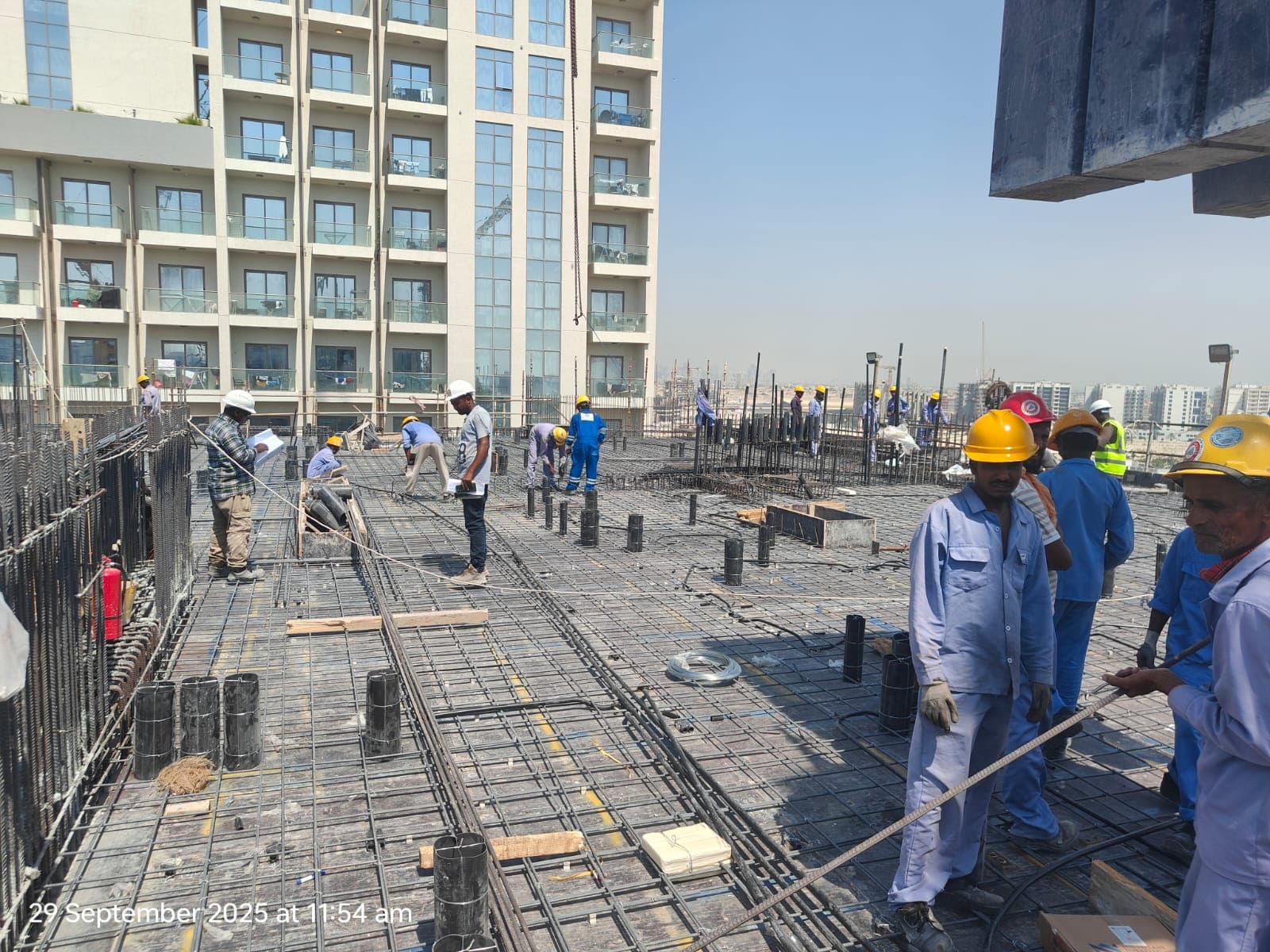 The Stella Residences construction site, Land Department inspection photo 5, 29 September 2025