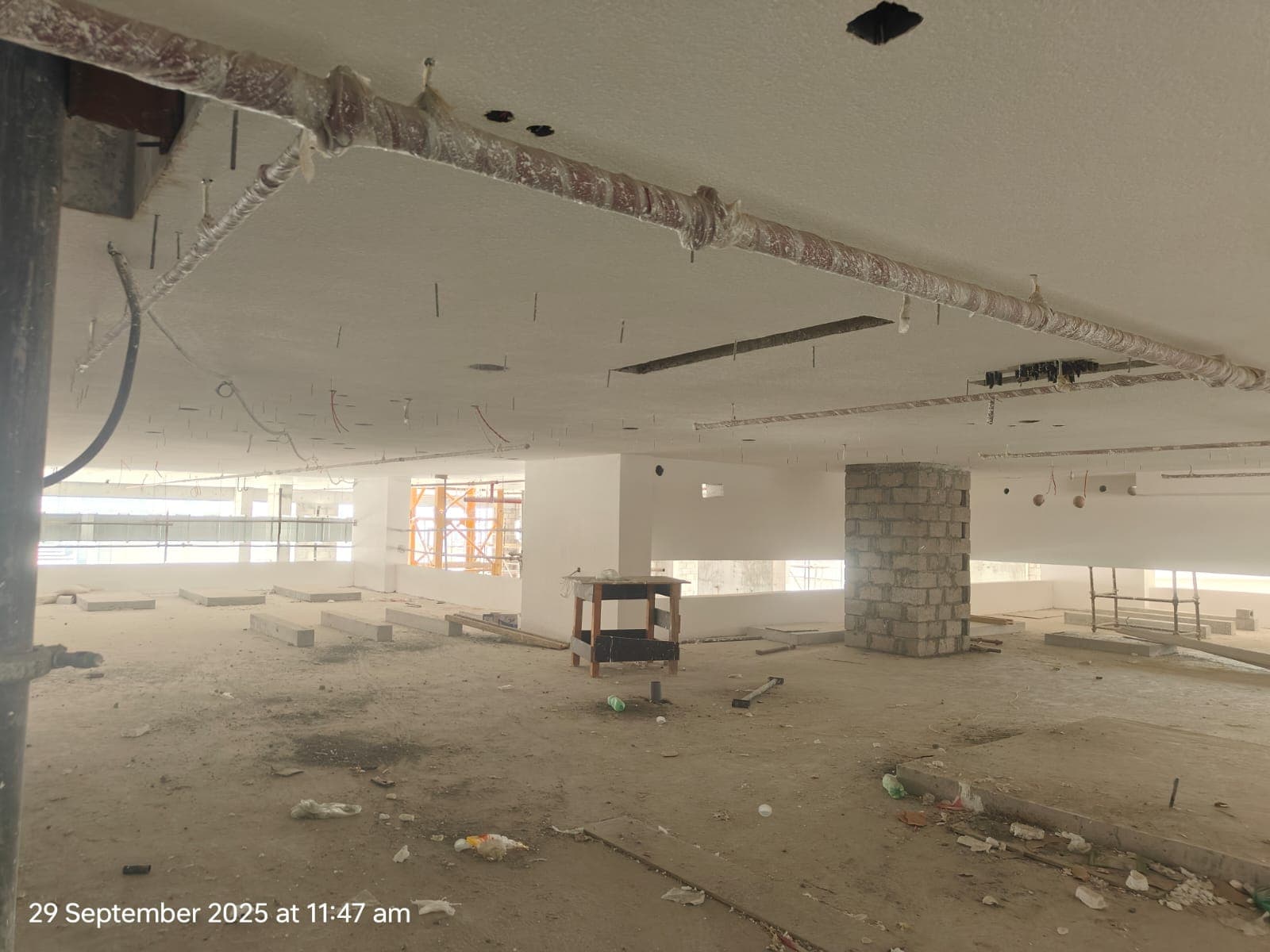 The Stella Residences construction site, Land Department inspection photo 6, 29 September 2025