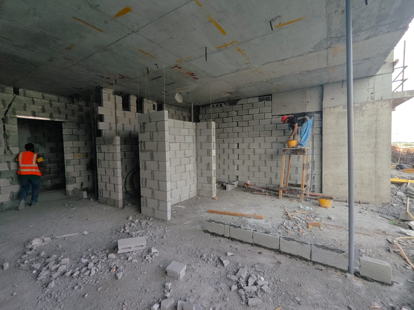 Enqlave By Aqasa construction site, Land Department inspection photo 1, 13 October 2025