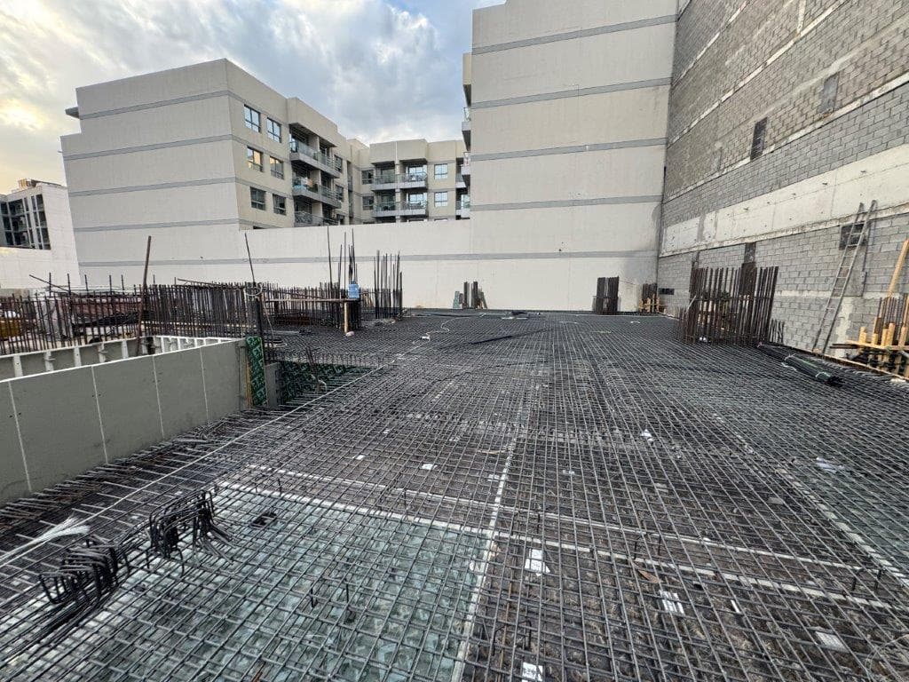 Winner Tower construction site, Land Department inspection photo 3, 17 February 2025