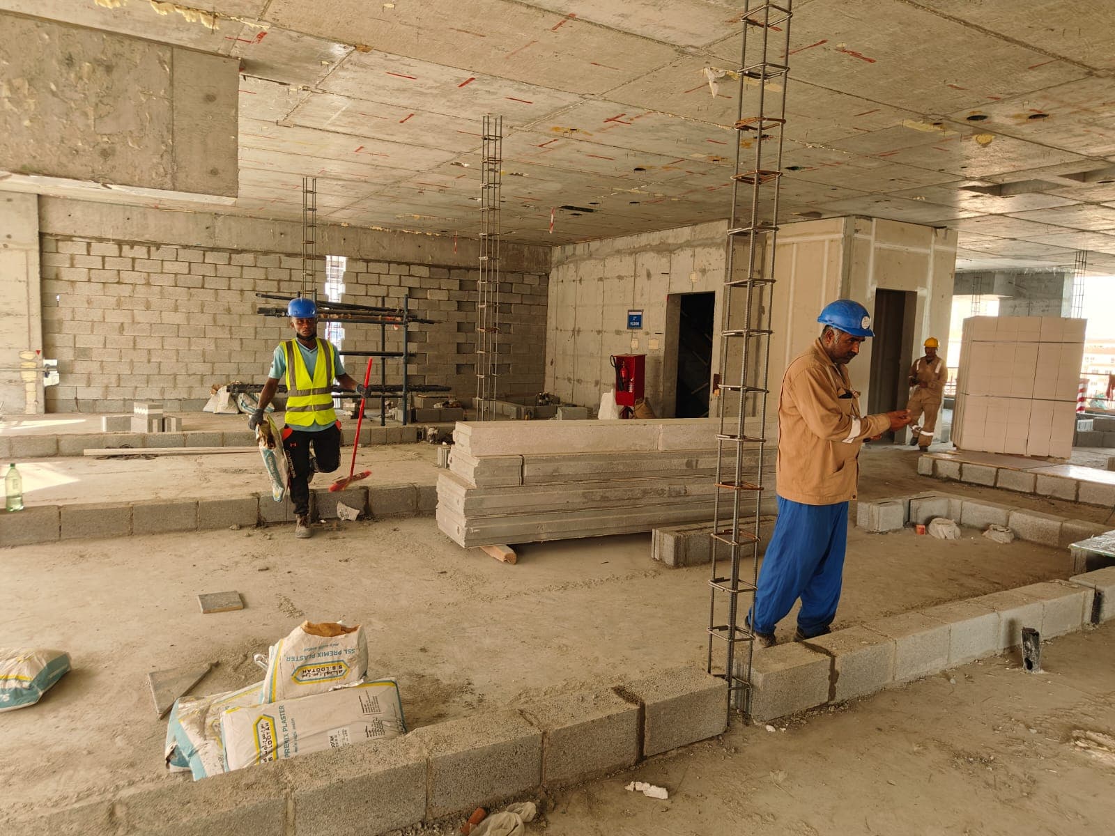 Sky Livings By Peace Homes construction site, Land Department inspection photo 1, 16 October 2025