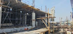 Edgewater Residences 2 construction site, Land Department inspection photo 1, 15 July 2025