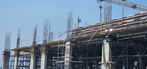 Edgewater Residences 2 construction site, Land Department inspection photo 2, 15 July 2025