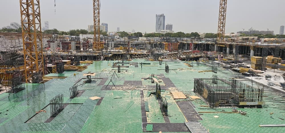 Beach Oasis 2 construction site, Land Department inspection photo 2, 15 July 2025