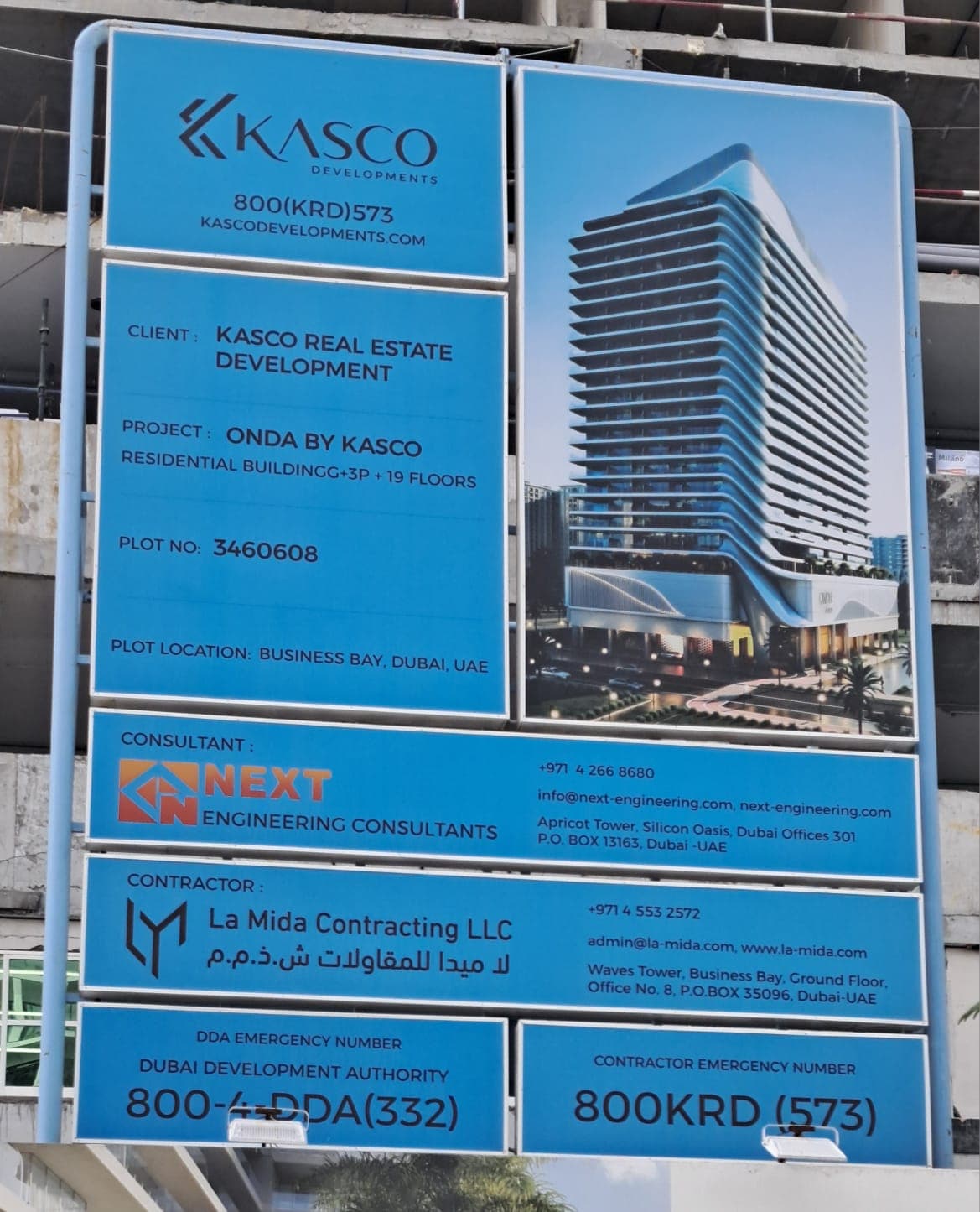 Onda By Kasco construction site, Land Department inspection photo 7, 29 January 2026