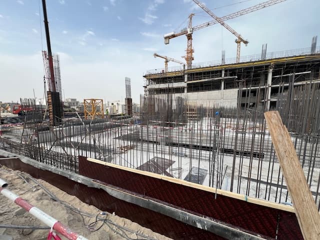 One By Nine construction site, Land Department inspection photo 2, 5 March 2025