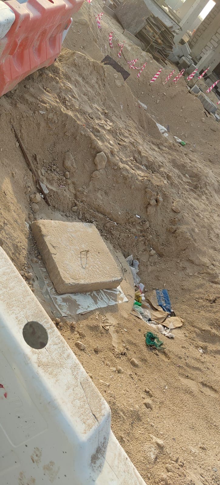 Golf Lane construction site, Land Department inspection photo 10, 31 October 2025