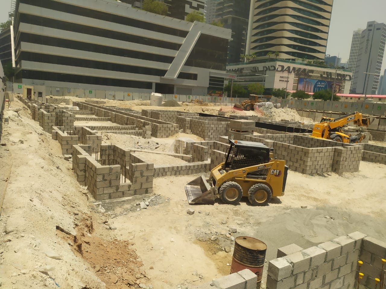 موقع بناء ازهى داون تاون السكنية، صورة تفتيش الدائرة رقم 2، 15 مايو 2025