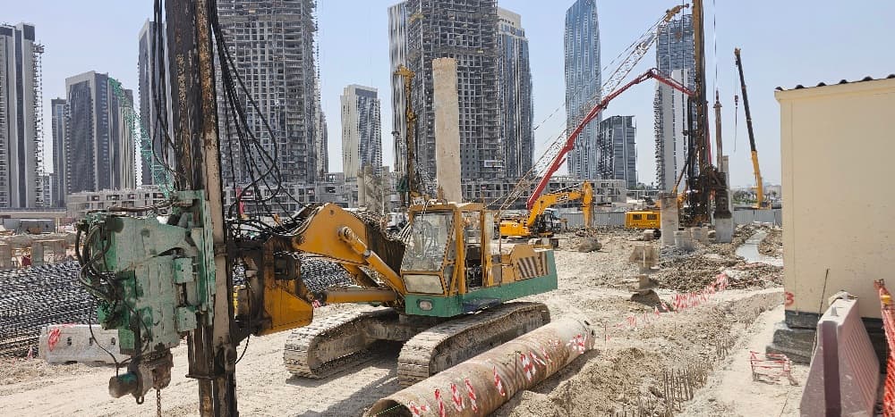 Palace Residences Creek Blue construction site, Land Department inspection photo 3, 12 May 2025