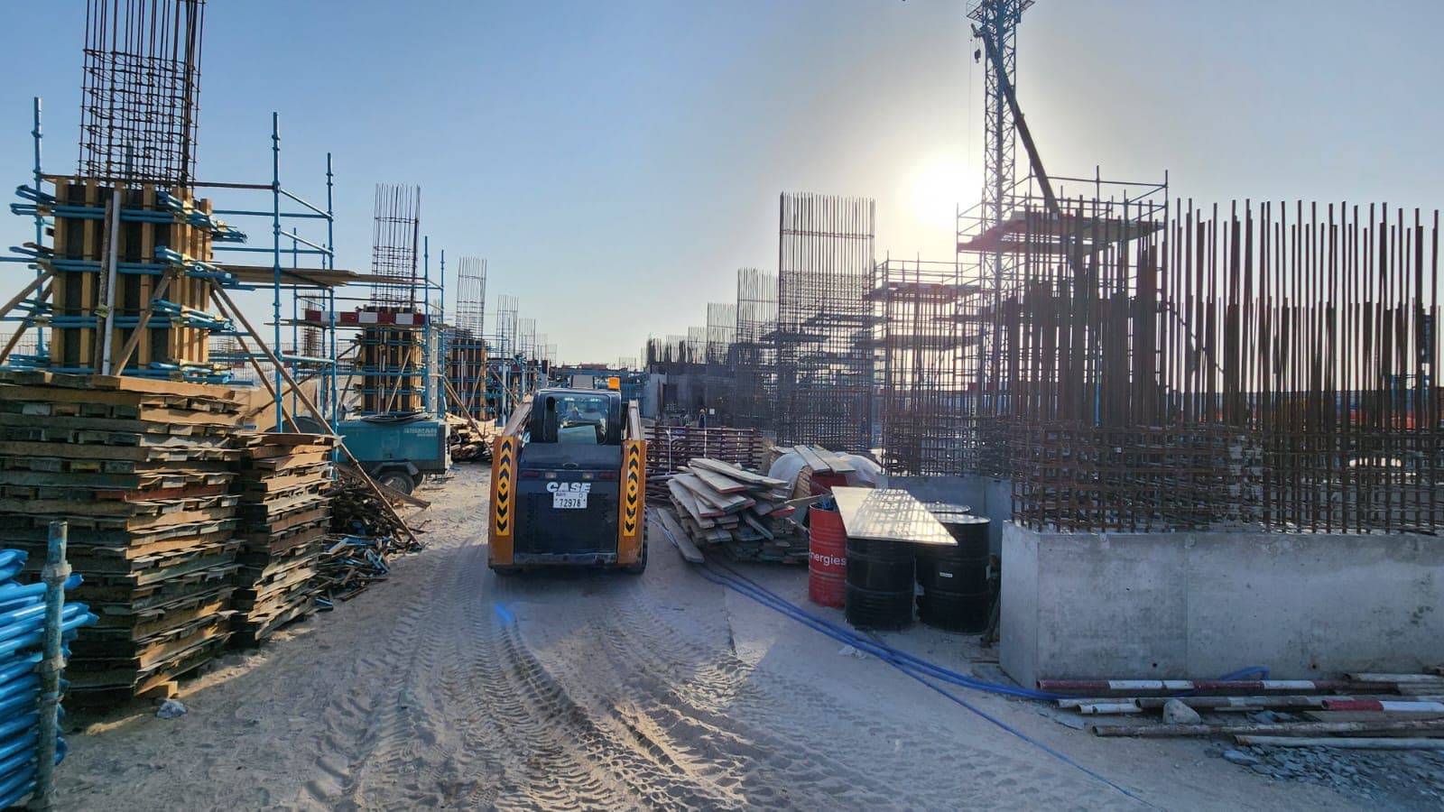 Ocean Tower construction site, Land Department inspection photo 4, 29 January 2026