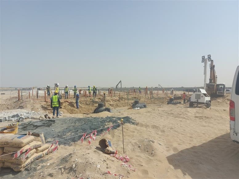The Valley - Velora construction site, Land Department inspection photo 2, 14 April 2025
