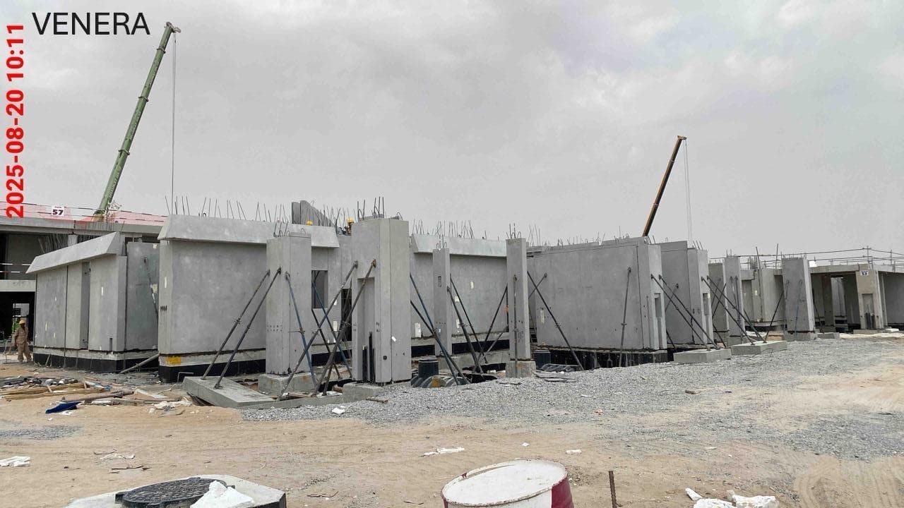موقع بناء ذا فالي - فينيرا، صورة تفتيش الدائرة رقم 3، 26 أغسطس 2025