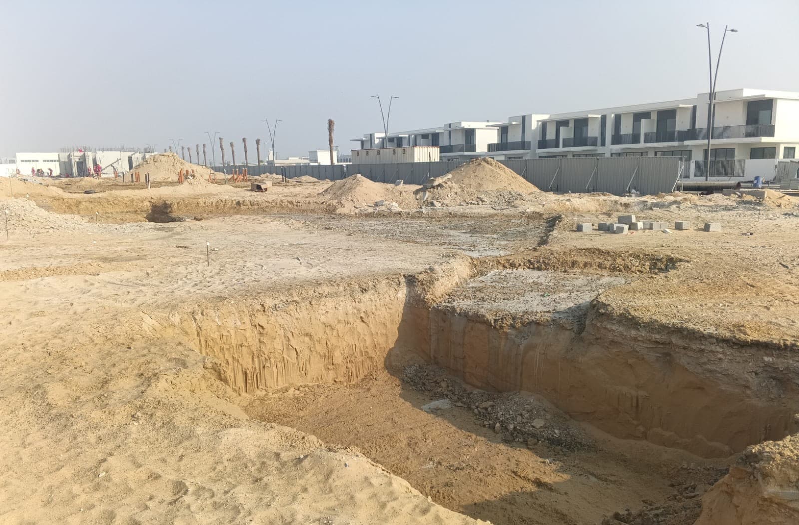 The Valley - Avena construction site, Land Department inspection photo 2, 10 October 2025