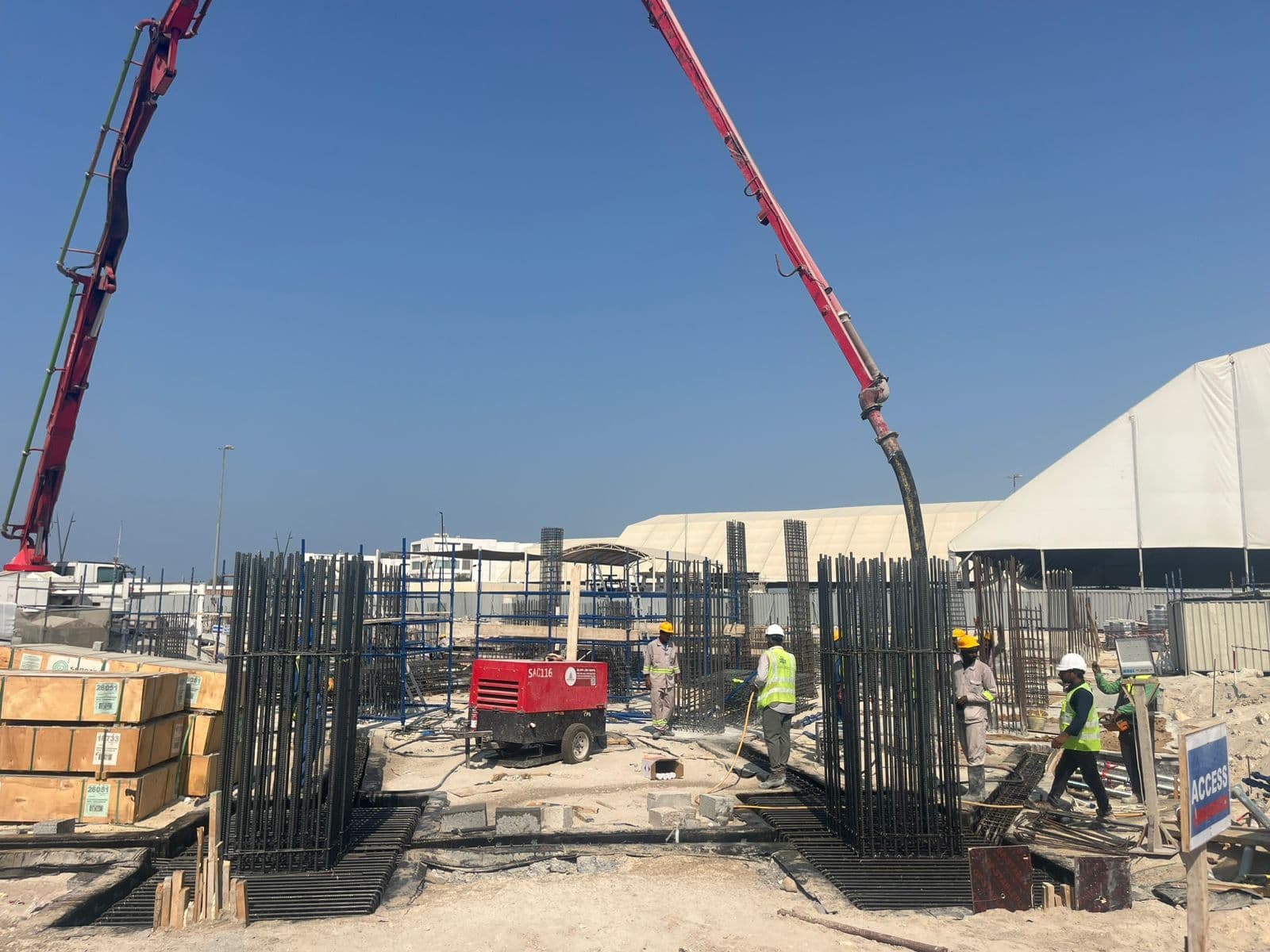 Ocean Cove construction site, Land Department inspection photo 1, 8 December 2025