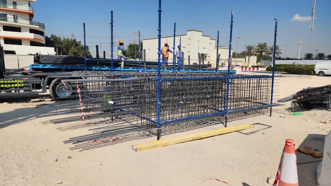 Alfal Residences construction site, Land Department inspection photo 1, 26 November 2025