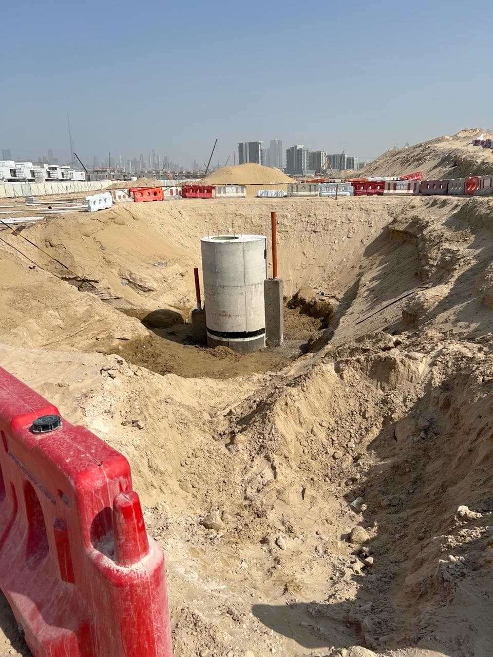 Mohammed Bin Rashid Al Maktoum City -District One West - Phase 2 construction site, Land Department inspection photo 7, 16 October 2025