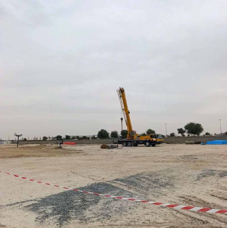 Golf Point construction site, Land Department inspection photo 5, 17 February 2025