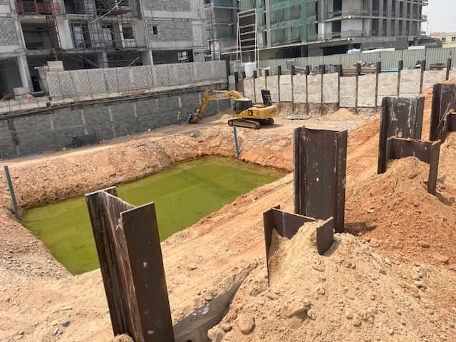 Rome By Sd construction site, Land Department inspection photo 1, 14 July 2025