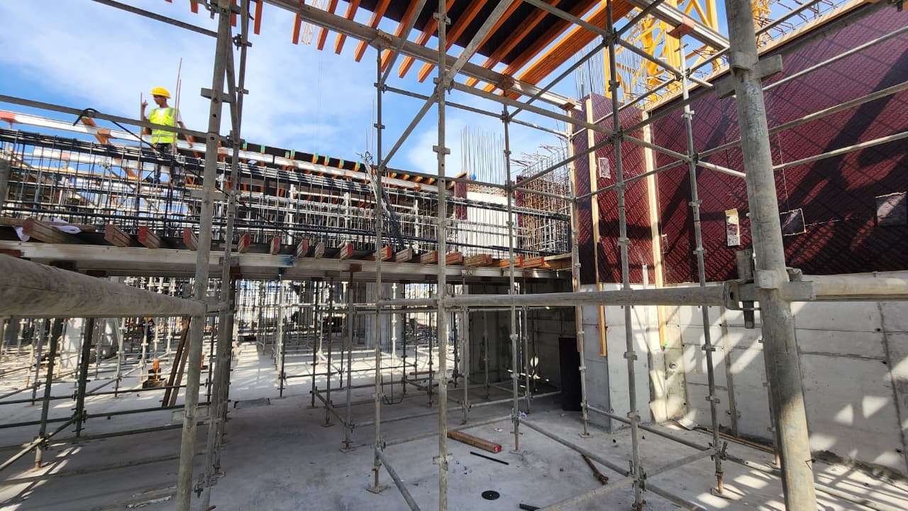 Zephyra Residences construction site, Land Department inspection photo 7, 17 November 2025
