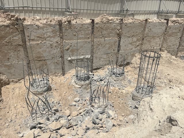 Gharbi Ii Residences construction site, Land Department inspection photo 3, 29 April 2025
