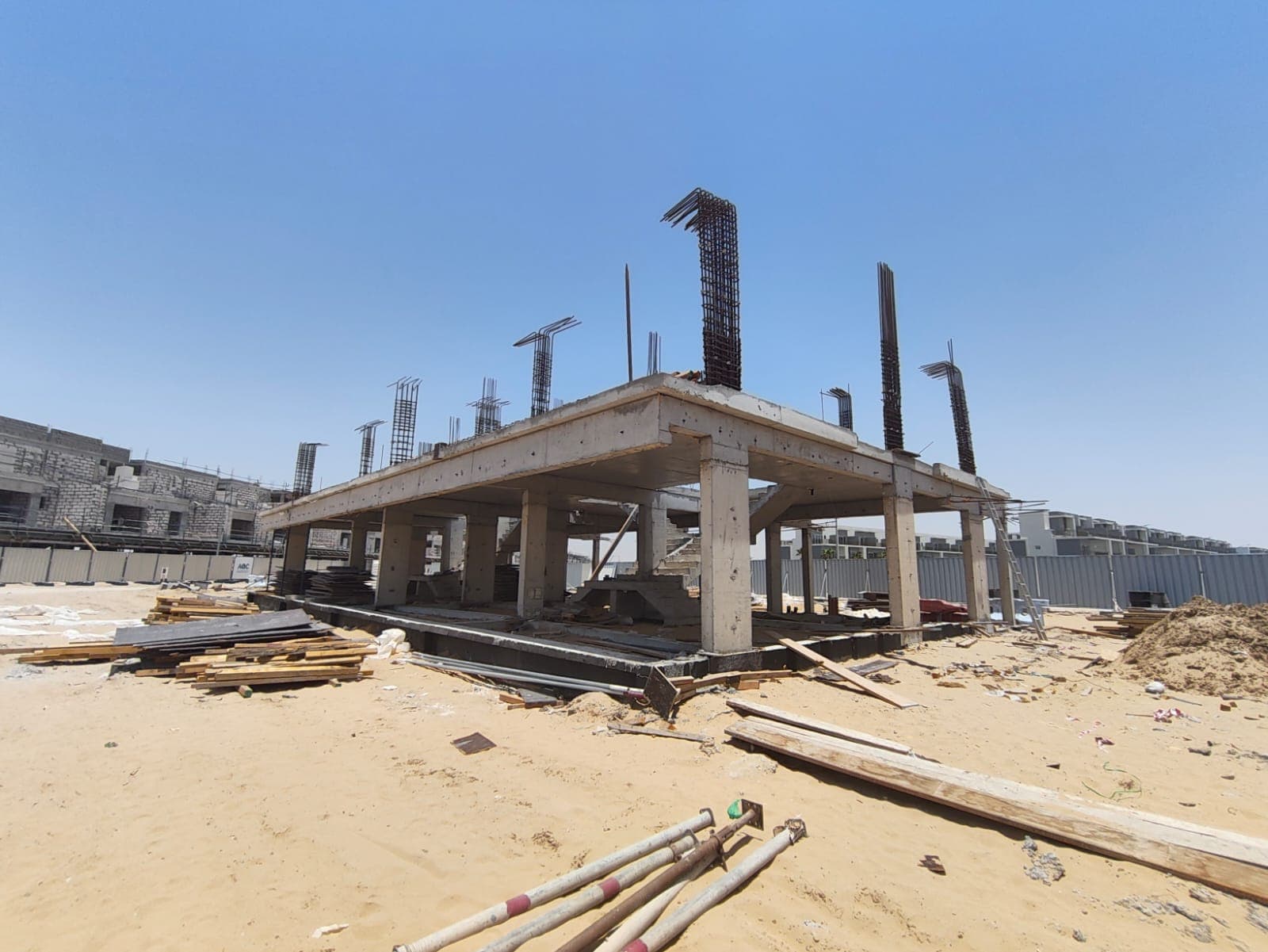 Damac Hills (2) - Violet 4 construction site, Land Department inspection photo 5, 13 May 2026