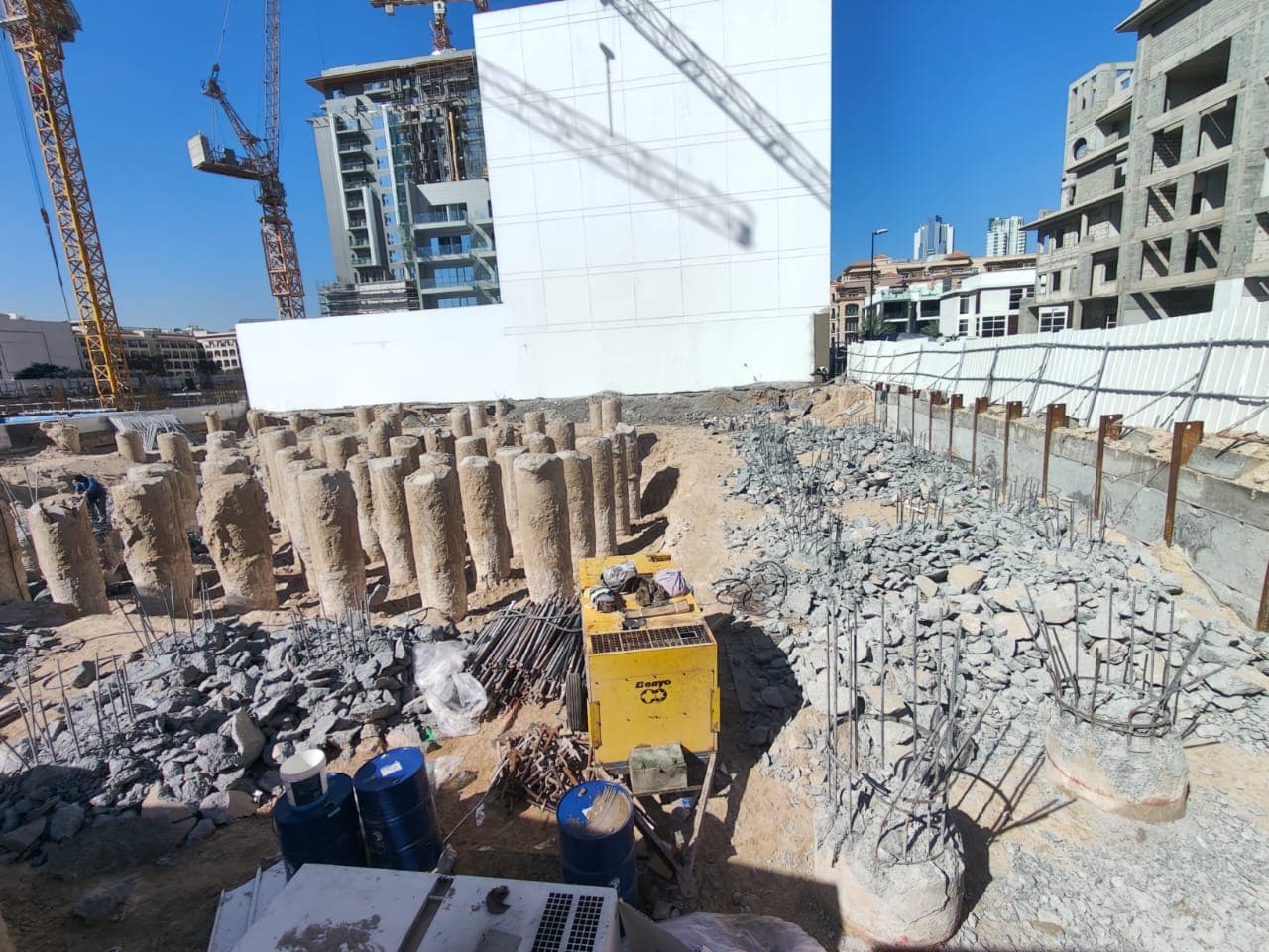 Q Gardens Aliya construction site, Land Department inspection photo 2, 23 December 2025