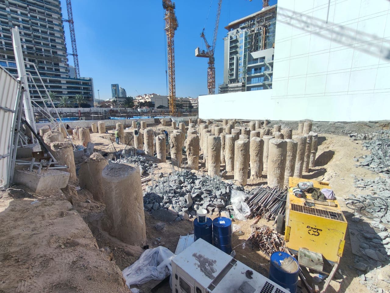 Q Gardens Aliya construction site, Land Department inspection photo 3, 23 December 2025