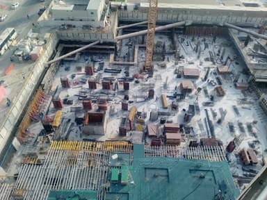 Azizi Venice 13 construction site, Land Department inspection photo 5, 9 July 2025