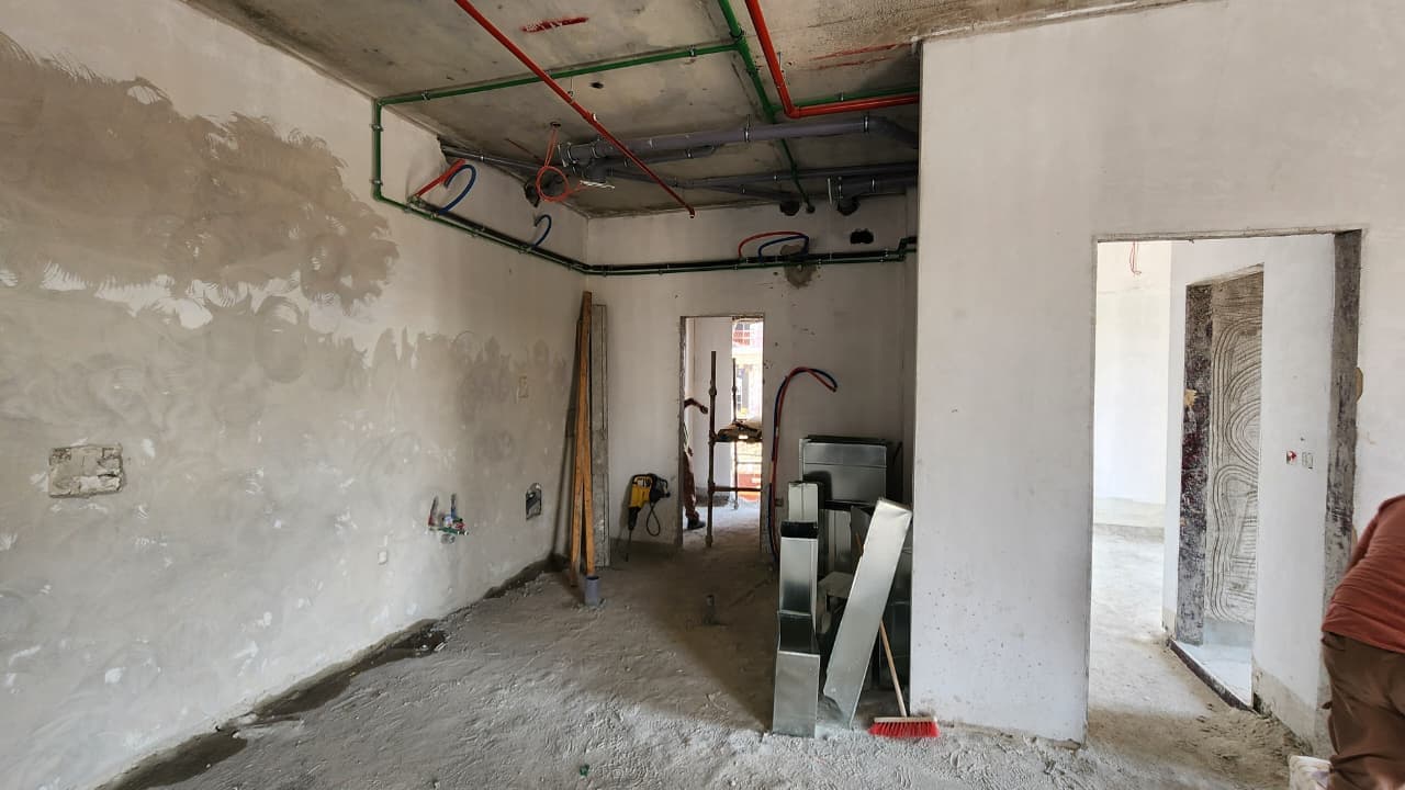 Forest City Tower construction site, Land Department inspection photo 10, 24 October 2025