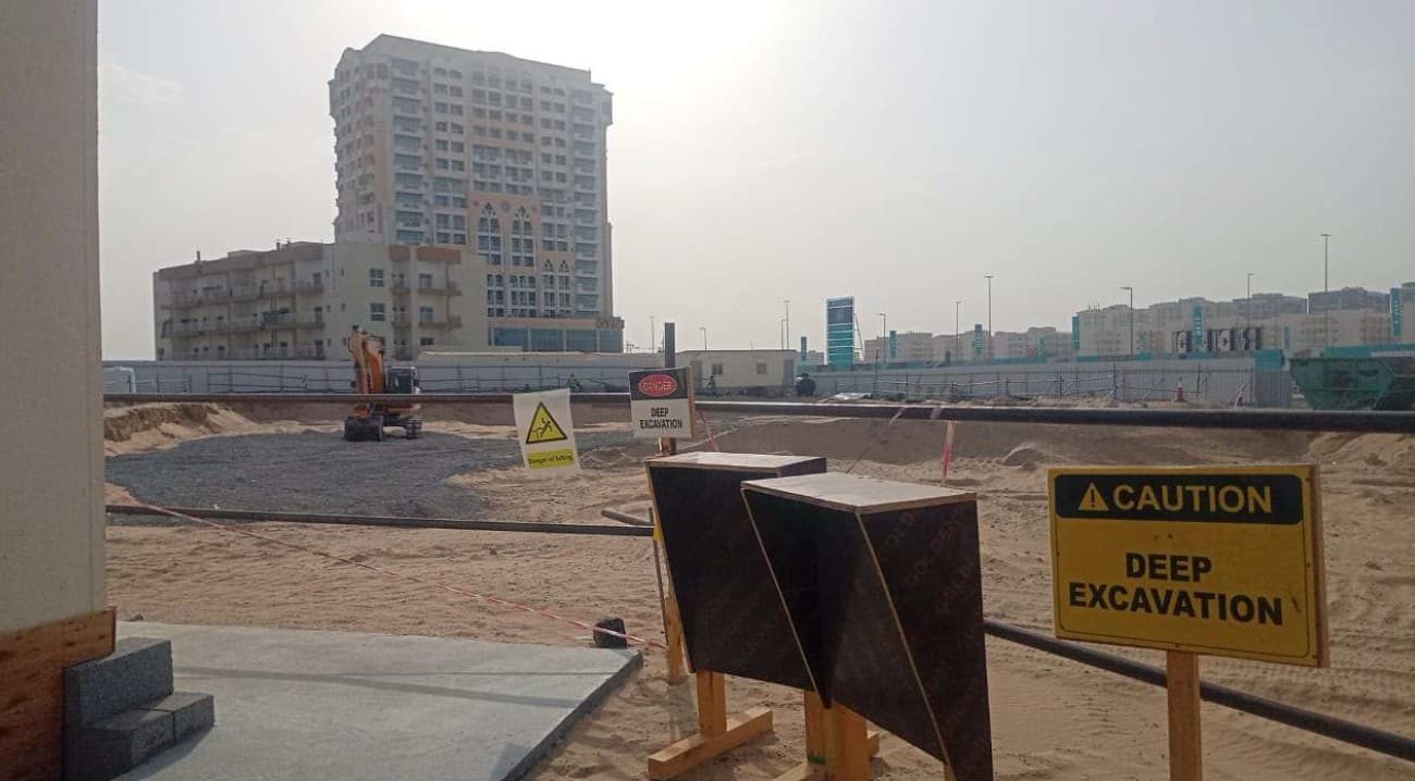 Coventry Gardens construction site, Land Department inspection photo 4, 25 September 2025