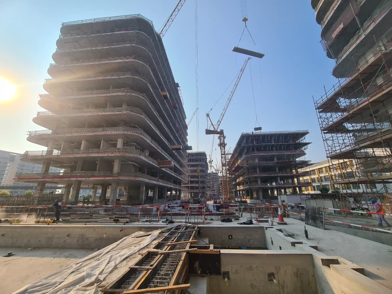 Eden House The Park construction site, Land Department inspection photo 8, 29 October 2025