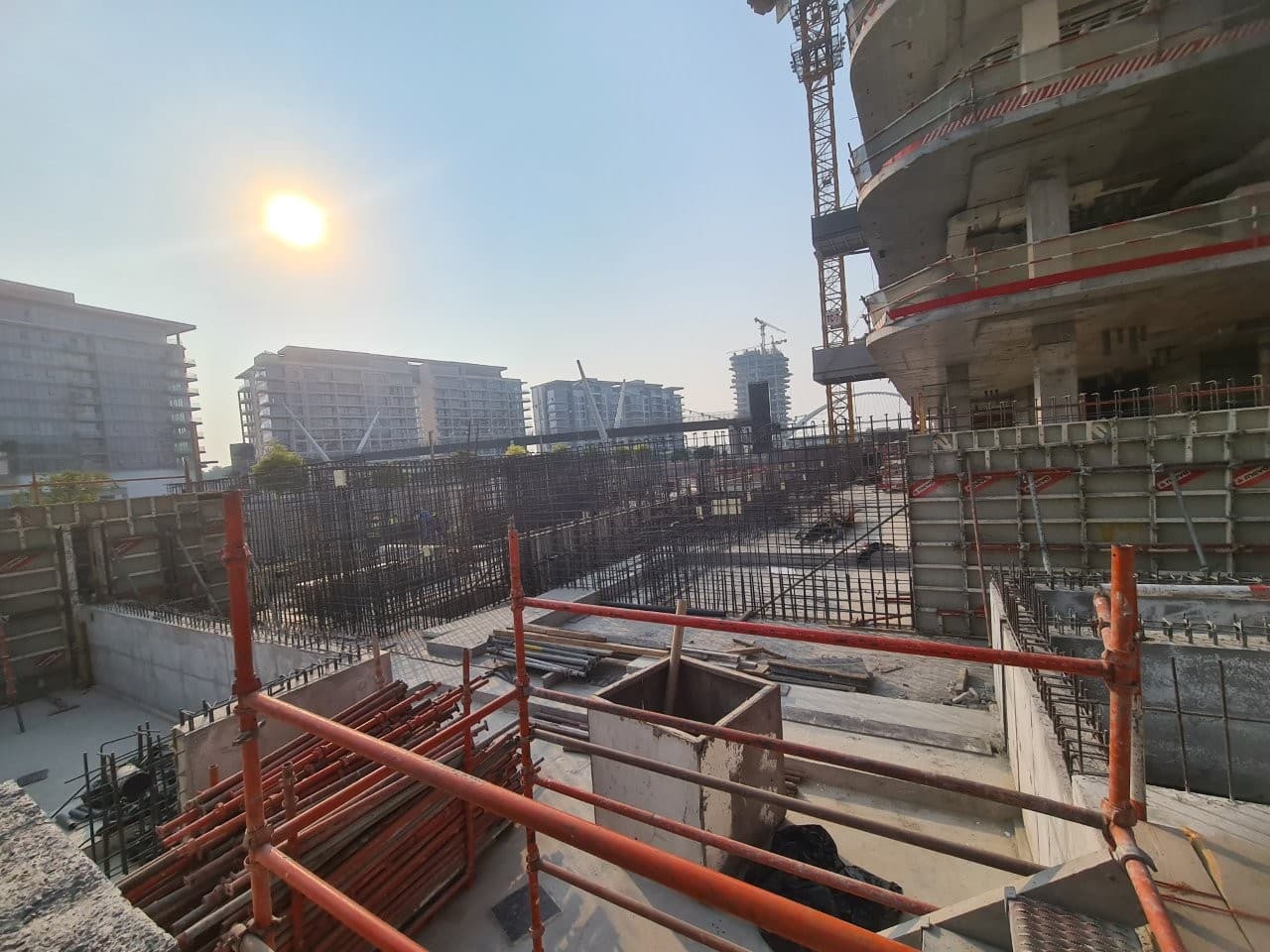 Eden House The Park construction site, Land Department inspection photo 7, 29 October 2025