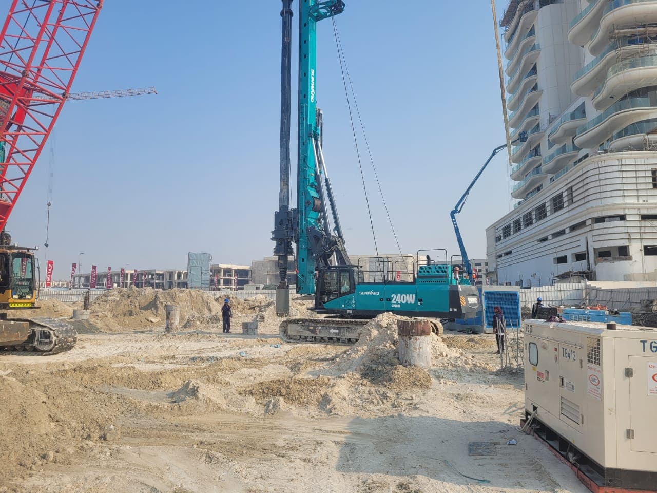 موقع بناء Esme' Beach Residences، صورة تفتيش الدائرة رقم 5، 30 أكتوبر 2025