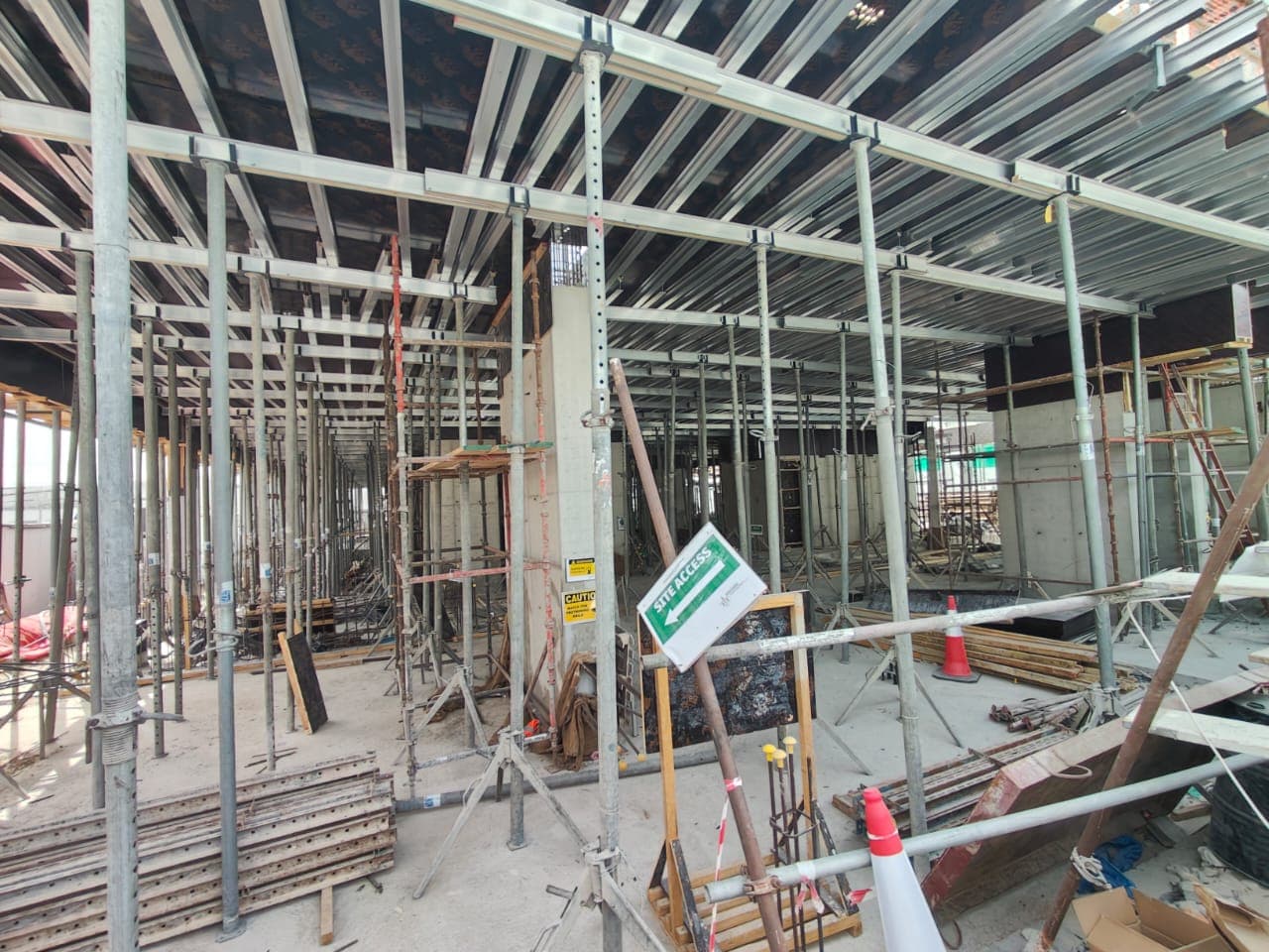 La Cle By Maaia Developers construction site, Land Department inspection photo 1, 5 November 2025