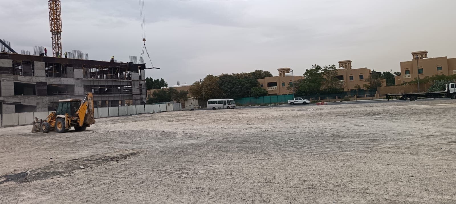Orvessa Residences By Michel Adam construction site, Land Department inspection photo 1, 16 October 2025