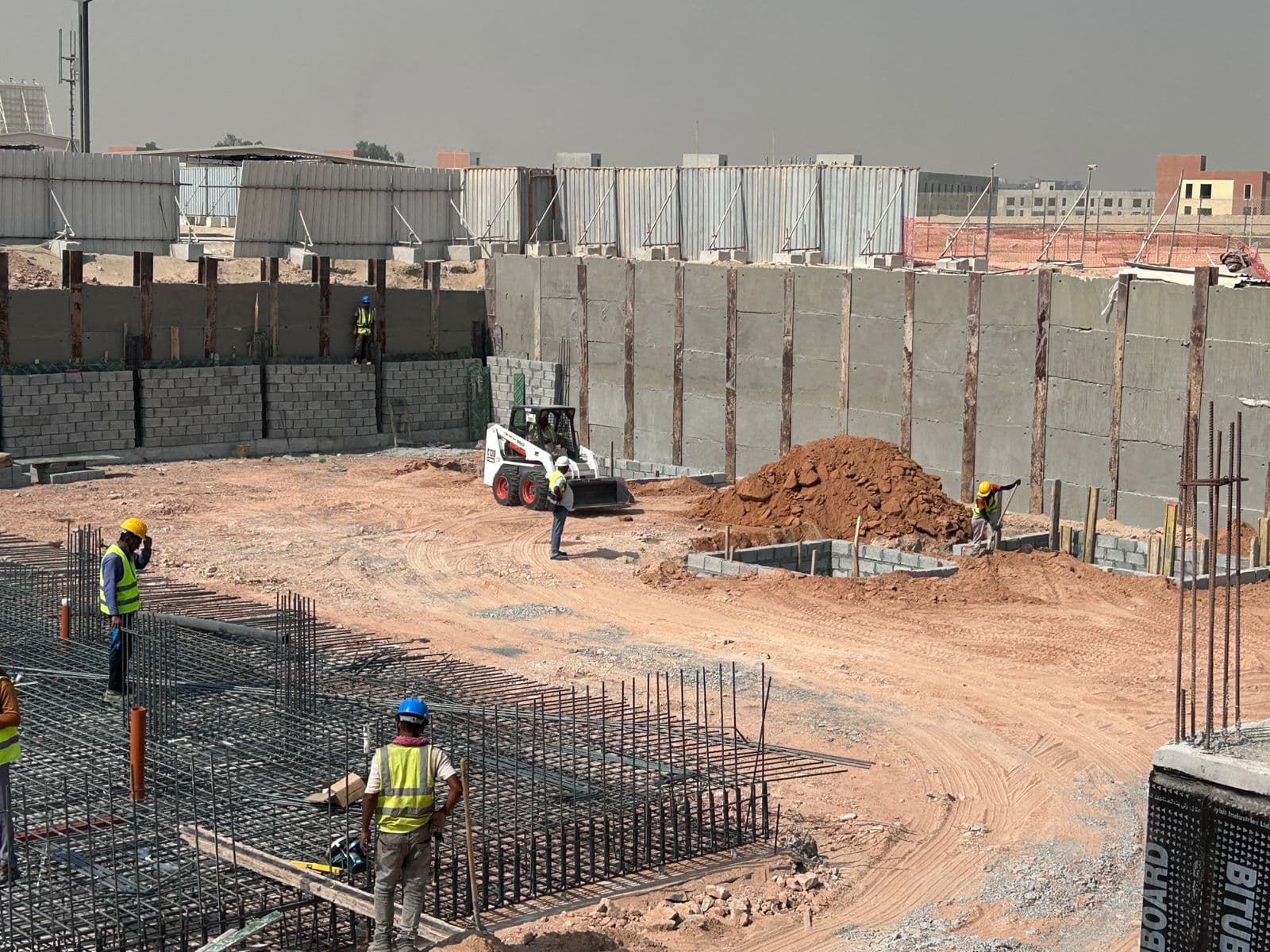 Wellington Grand Villas construction site, Land Department inspection photo 4, 27 October 2025