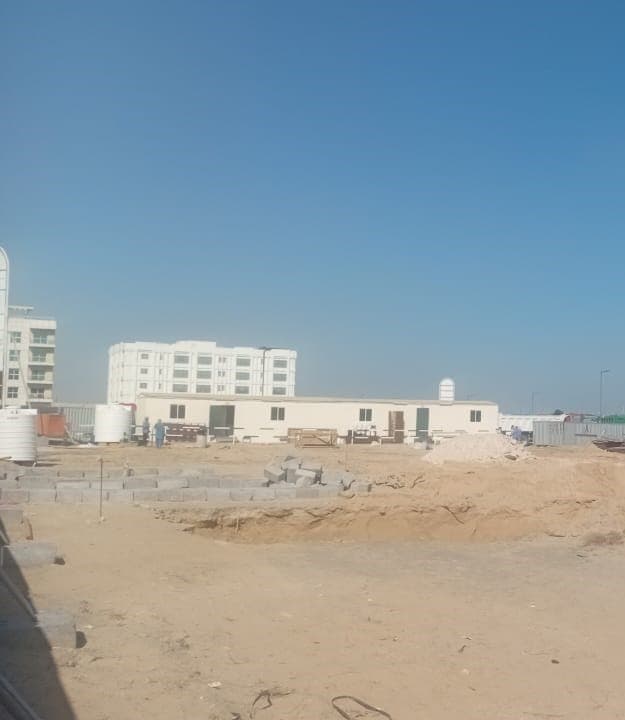 Bhuvi Residence construction site, Land Department inspection photo 1, 10 February 2025