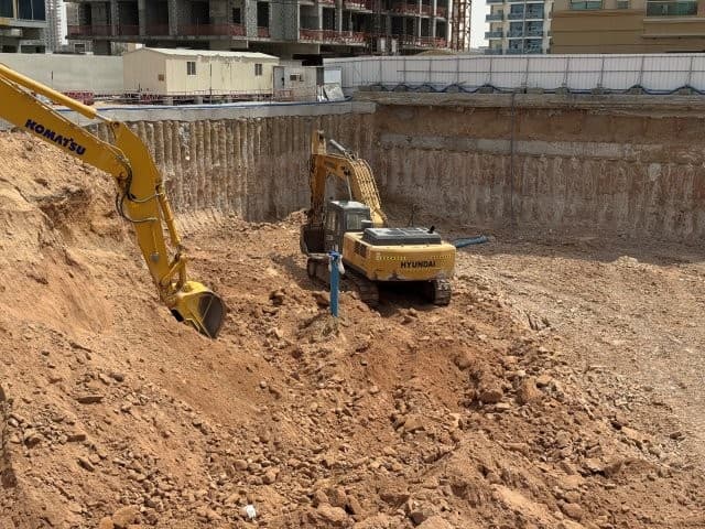Verdania 1 construction site, Land Department inspection photo 2, 28 July 2025