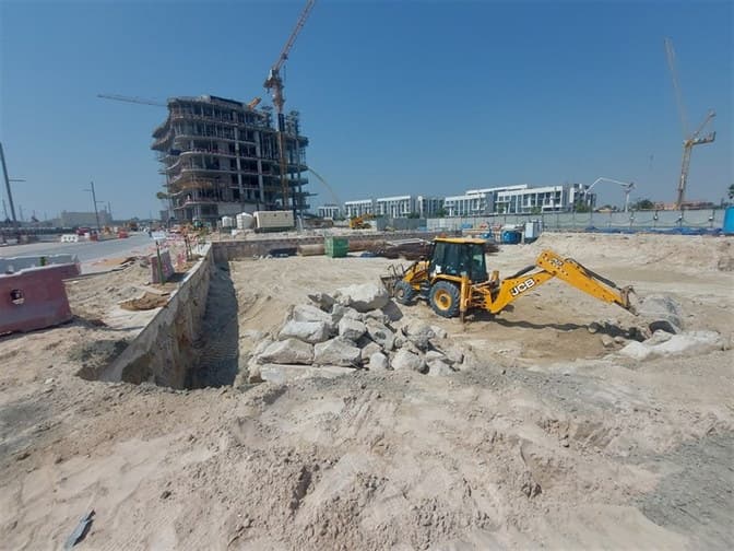 Casa Ahs construction site, Land Department inspection photo 4, 14 March 2025