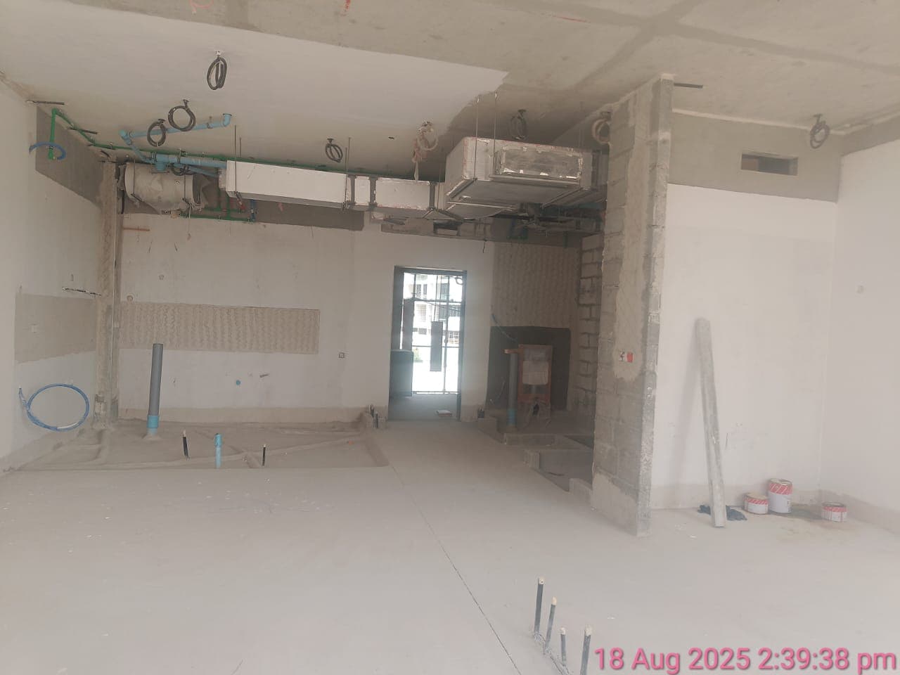 Azizi Riviera 49 construction site, Land Department inspection photo 5, 18 August 2025
